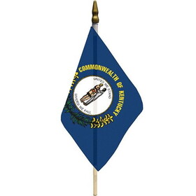 Eagle Emblems F6518 Flag-Kentucky (4" x 6")