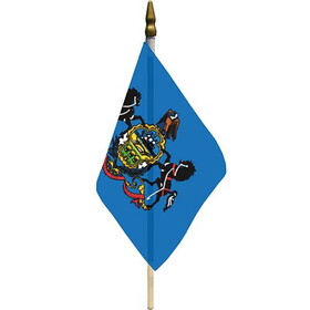 Eagle Emblems F6539 Flag-Pennsylvania (4" x 6")