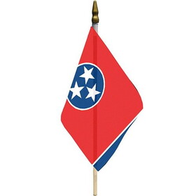 Eagle Emblems F6543 Flag-Tennessee (4" x 6")