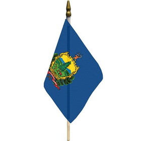 Eagle Emblems F6546 Flag-Vermont (4" x 6")