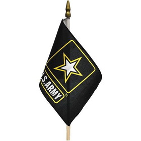 Eagle Emblems F6899 Flag-Army Logo (4" x 6")
