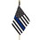 Eagle Emblems F8474 Flag-Police,Blue Line (12" x 18")