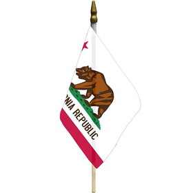 Eagle Emblems F8505 Flag-California (12" x 18")