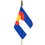 Eagle Emblems F8506 Flag-Colorado (12In X 18In) .