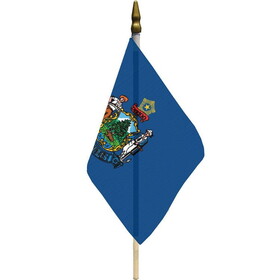 Eagle Emblems F8520 Flag-Maine (12" x 18")