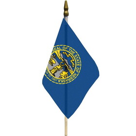 Eagle Emblems F8528 Flag-Nebraska (12" x 18")