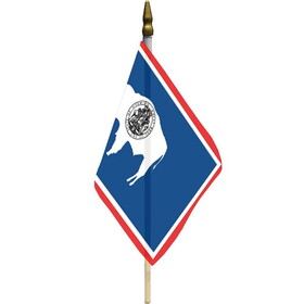 Eagle Emblems F8551 Flag-Wyoming (12" x 18")