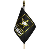Eagle Emblems F8899 Flag-Army Logo, (12
