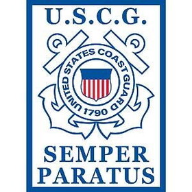 Eagle Emblems F9032 Banner-U.S.Coast Guard (29"X42-1/2")