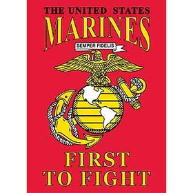 Eagle Emblems F9035 Banner-U.S.Marines (29"X42-1/2")
