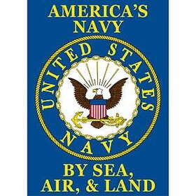 Eagle Emblems F9036 Banner-U.S.Navy (29" x 40")