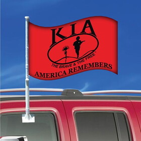 Eagle Emblems F9716 Flag-Car,Kia Honor (12" x 18")