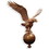 Eagle Emblems F9848-43 Flagpole-Top, Eagle, Bronze 12-Inch