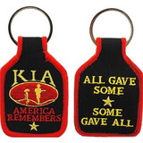 Eagle Emblems KC0185 Key Ring-Kia,America Remb EMBR., (1-7/8