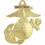 Eagle Emblems KC2530 Key Ring-Usmc Logo Zinc-Pwt (1-1/2")