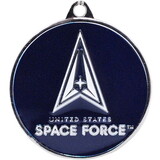 Eagle Emblems KC2555 Key Ring-Ussf Space Force Bright-Shine (1-1/2