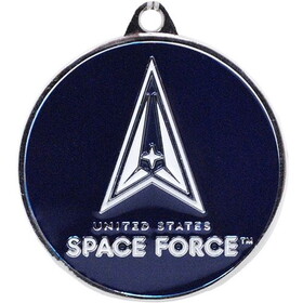 Eagle Emblems KC2555 Key Ring-Ussf Space Force Bright-Shine (1-1/2")