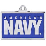Eagle Emblems KC2560 Key Ring-Usn America'S Navy Bright-Shine (1-3/4