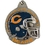 Eagle Emblems KC5002 Key Ring-Nfl, Chicago Bear Zinc-Pwt (1-1/2")