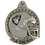 Eagle Emblems KC5029 Key Ring-Nfl, Oakland Raid Zinc-Pwt (1-1/2")