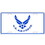 Eagle Emblems LP0302 Lic-Usaf Symbol Iii (6"X12")