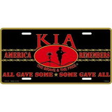 Eagle Emblems LP0344 Lic-Kia, America Remembers 