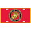 Eagle Emblems LP0551 Lic-Usmc Logo, Red (6"X12")