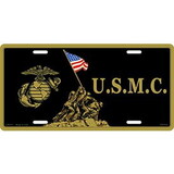 Eagle Emblems LP0553 Lic-Iwo Jima (6