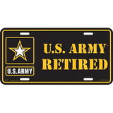 Eagle Emblems LP0577 Lic-Army Logo, Retired (6