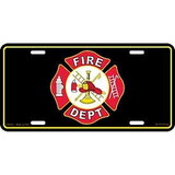 Eagle Emblems LP0620 Lic-Fire Department Logo (6