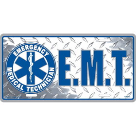 Eagle Emblems LP0622 Lic-Emt,Logo (6"X12")