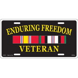 Eagle Emblems LP0627 Lic-Enduring Freedom (6