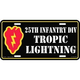 Eagle Emblems LP0638 Lic-Army,025Th.Inf.Div. (6"X12")