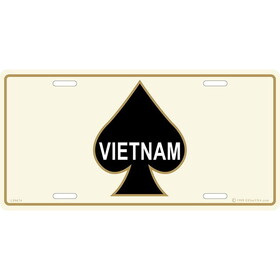 Eagle Emblems LP0674C Lic-Vietnam Spade (CLOSEOUT)