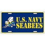 Eagle Emblems LP0679 Lic-Usn, Seabees (6