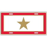 Eagle Emblems LP0699 Lic-Family Member, Gold Star Honor (6