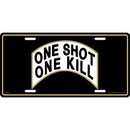 Eagle Emblems LP0707C Lic-One Shot One Kill