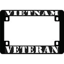 Eagle Emblems LP0803 Lic.Frame, Vietnam Veteran (Hvy.Plastic) Moto (5
