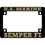 Eagle Emblems LP0815 Lic.Frame, Usmc, Semper Fi (Hvy.Plastic) Moto (5"X7-1/4")