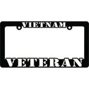 Eagle Emblems LP0903 Lic.Frame, Vietnam Veteran (Hvy.Plastic) Auto (6