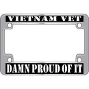 Eagle Emblems LP2959 Lic.Frame, Vietnam Veteran (Chrome) Moto (5