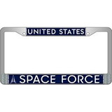Eagle Emblems LP3810 Lic.Frame, Ussf Space Force