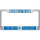 Eagle Emblems LP3969 Lic.Frame, Korea Veteran (Chrome) Auto (6