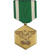 Eagle Emblems M0026 Medal-Usn,Commendation (2-7/8