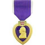 Eagle Emblems M0033 Medal-Purple Heart (3