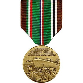 Eagle Emblems M0051 Medal-European/African MIDDLE EAST CMP, (2-7/8")