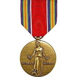 Eagle Emblems M0052 Medal-Wwii, Victory & Svc. (2-7/8
