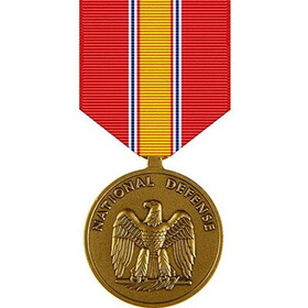 Eagle Emblems M0057 Medal-National Defense (2-7/8")