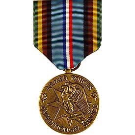 Eagle Emblems M0061 Medal-Armed Forces Exped. (2-7/8")