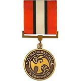 Eagle Emblems M0069 Medal-Multinat.Frc.&Amp;Obsv. (3-1/4